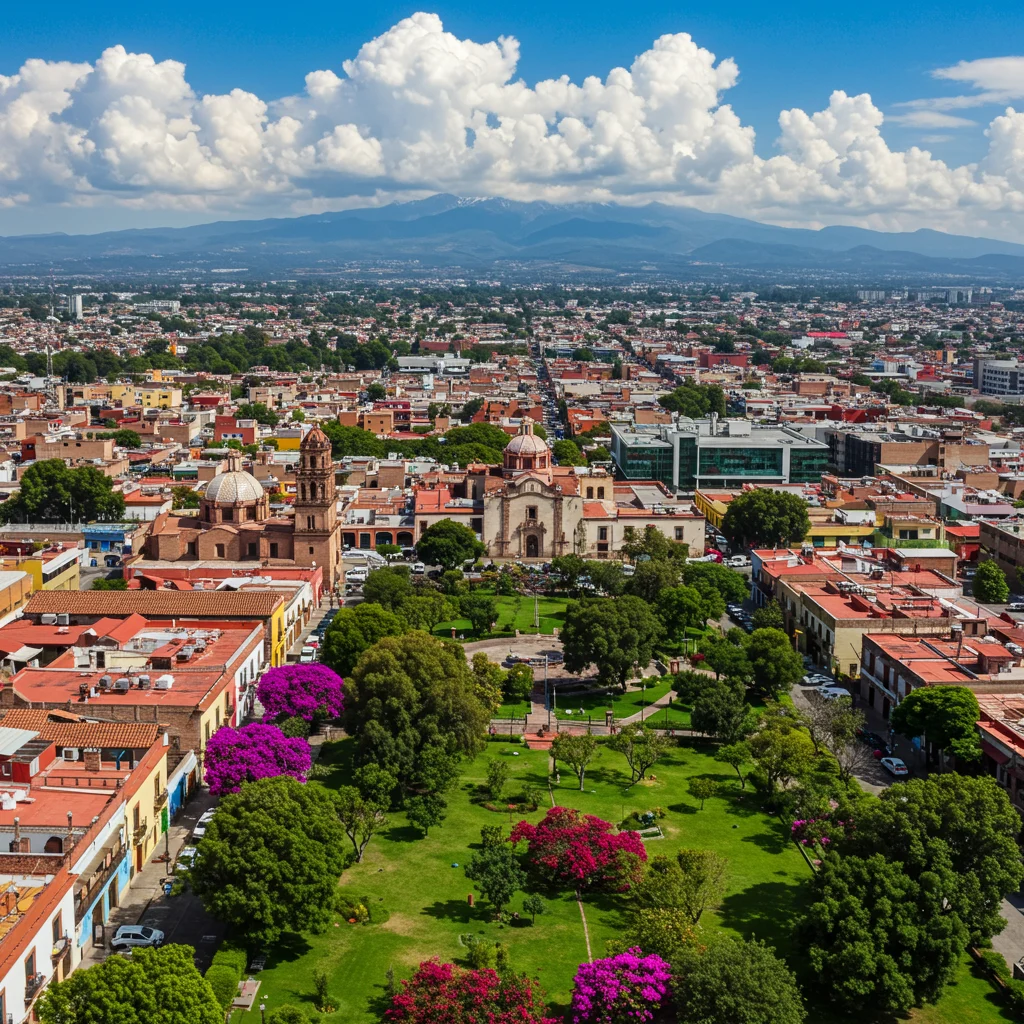 Architektura i urbanistyka przedmieść Puebla