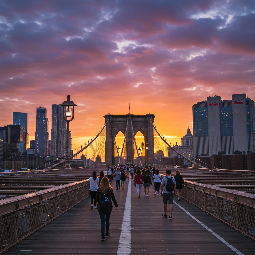Brooklyn Bridge – spacer między dzielnicami