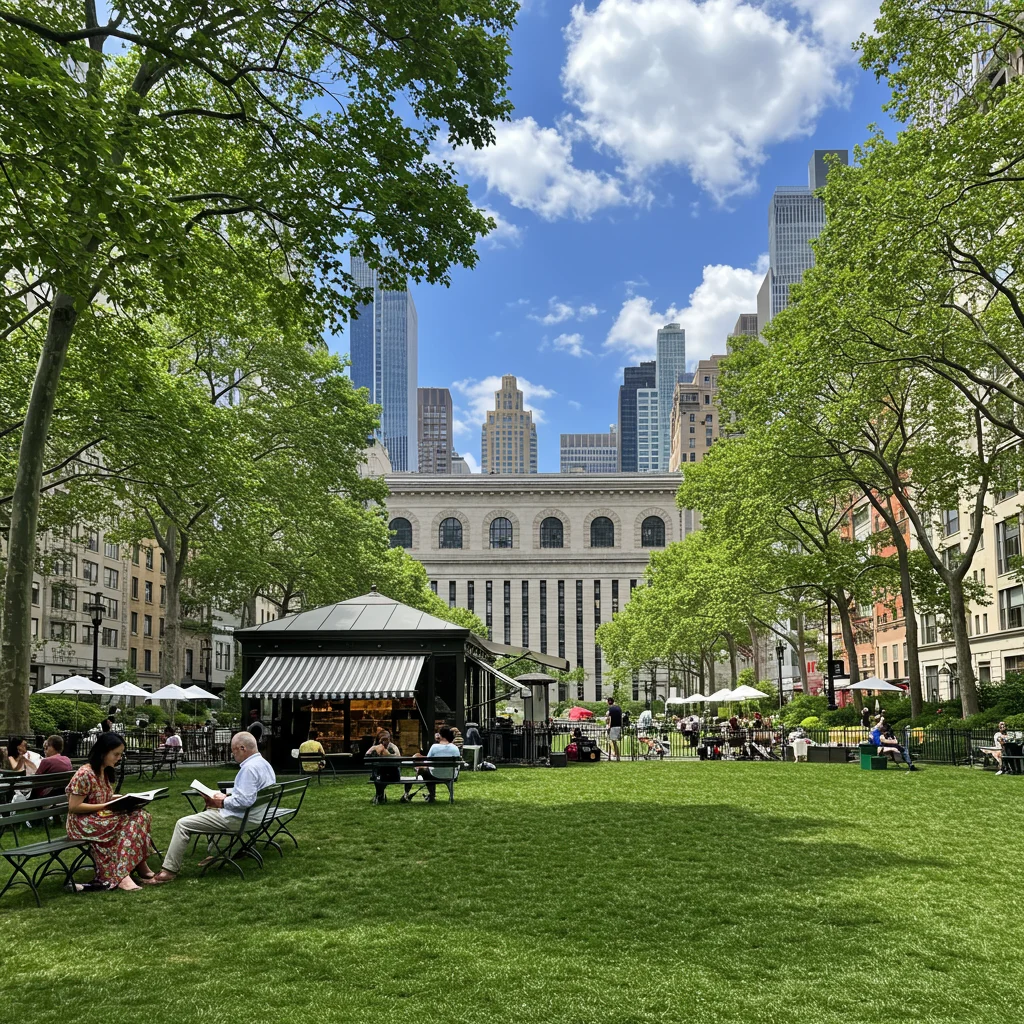 Bryant Park – oaza spokoju w centrum miasta