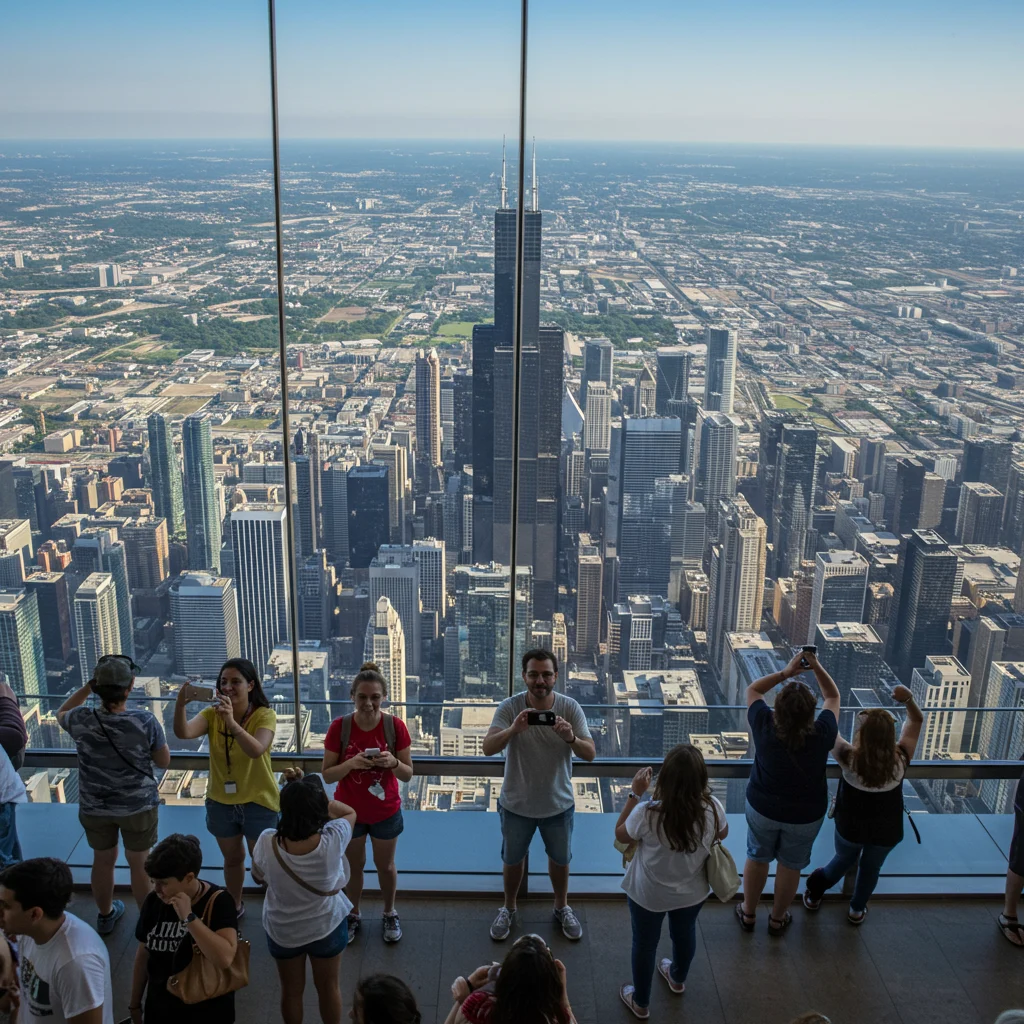 Dlaczego Willis Tower przyciąga turystów z całego świata?