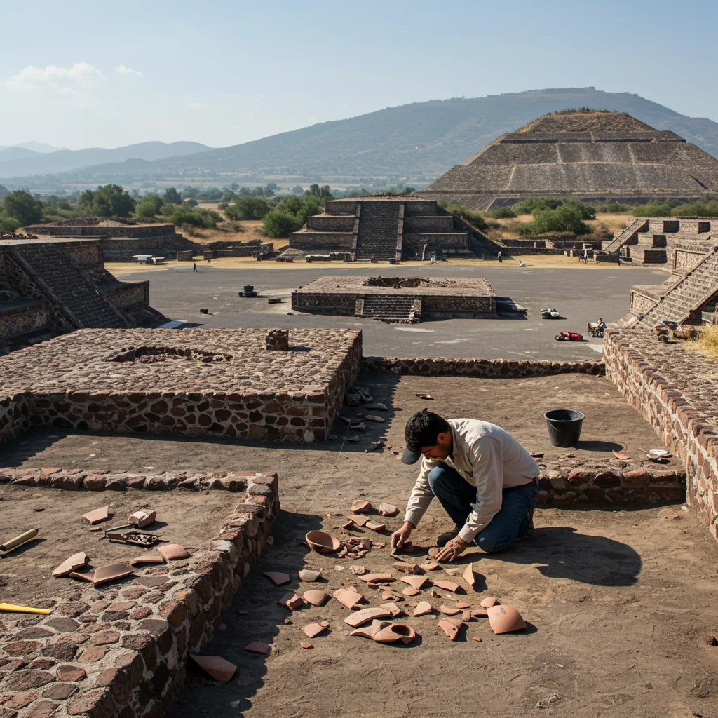 Historia badań archeologicznych w Teotihuacan