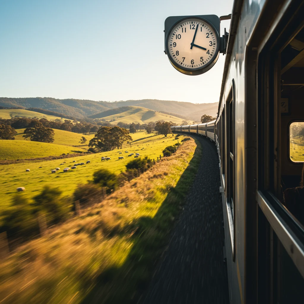 Jak długo trwa podróż pociągiem między Sydney a Melbourne?