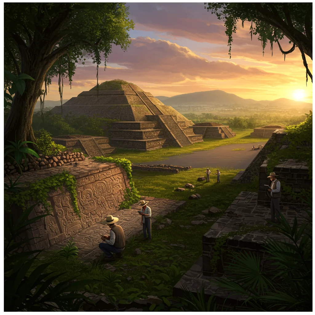 Jak odkryto Teotihuacan?