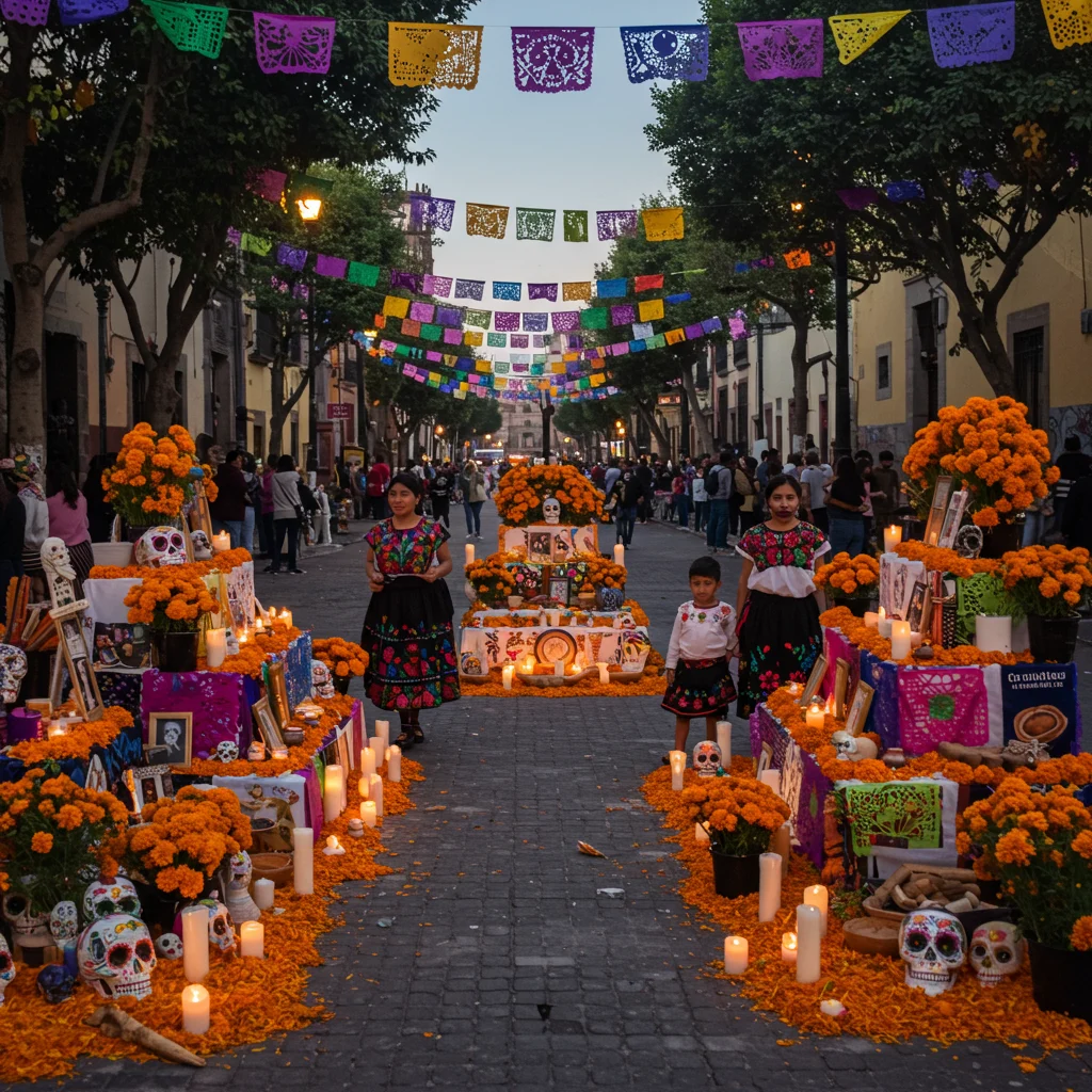 Jak świętuje się Día de los Muertos w różnych regionach Meksyku?