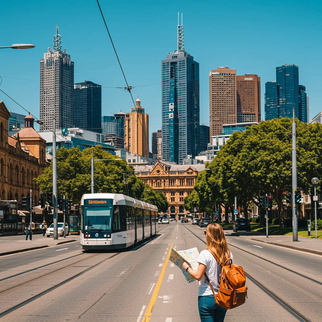 Jak zaplanować dalszą podróż po przyjeździe do Melbourne?