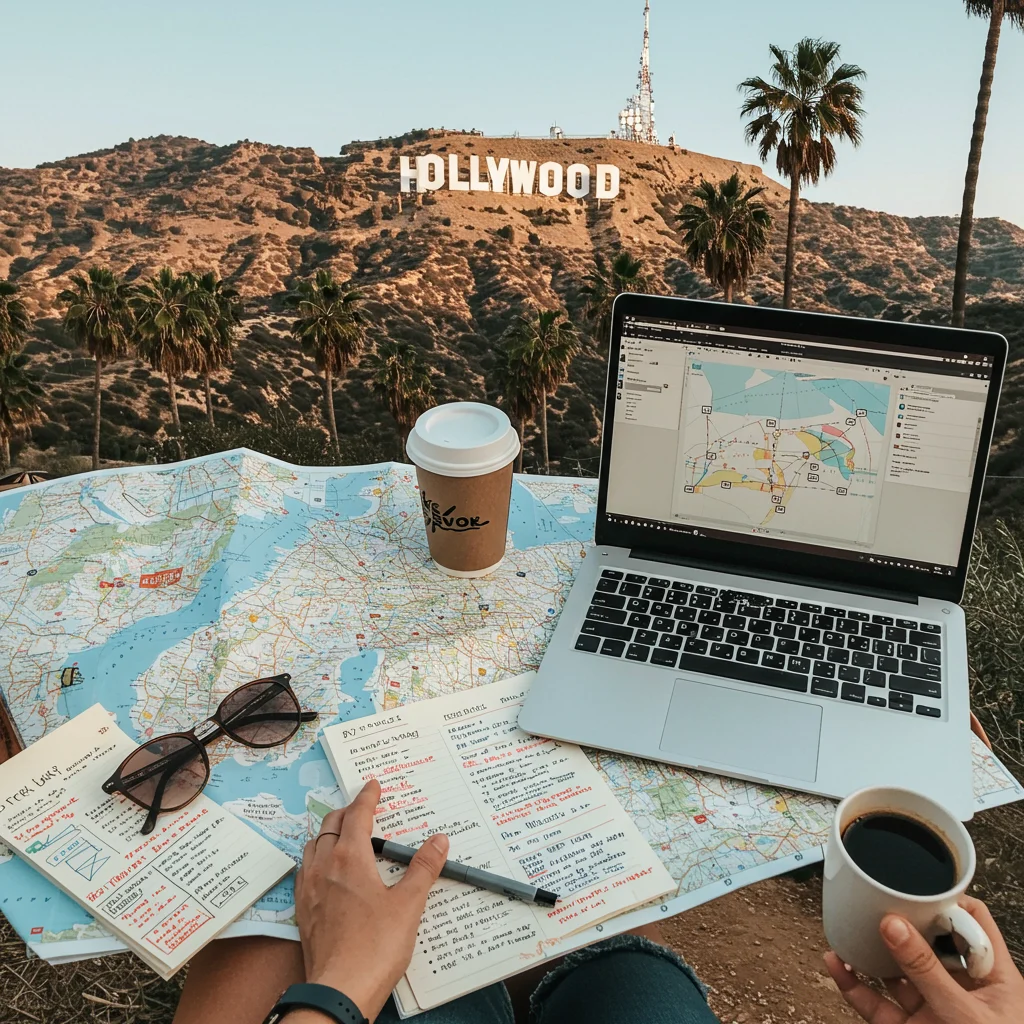 Jak zaplanować lot do Los Angeles?