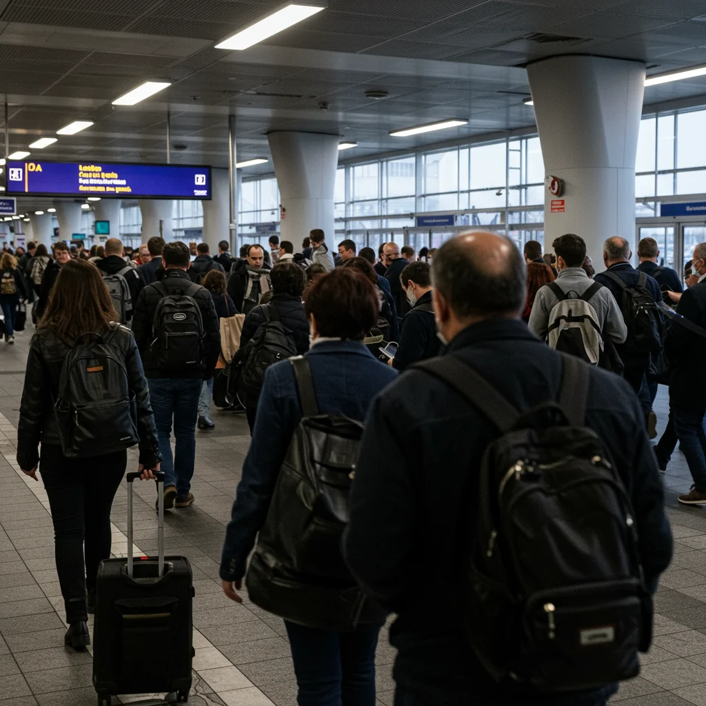 Jakie były reakcje pasażerów na chaos na lotnisku Tegel?