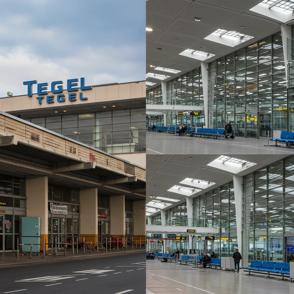 Jakie były różnice między lotniskiem Tegel a BER?