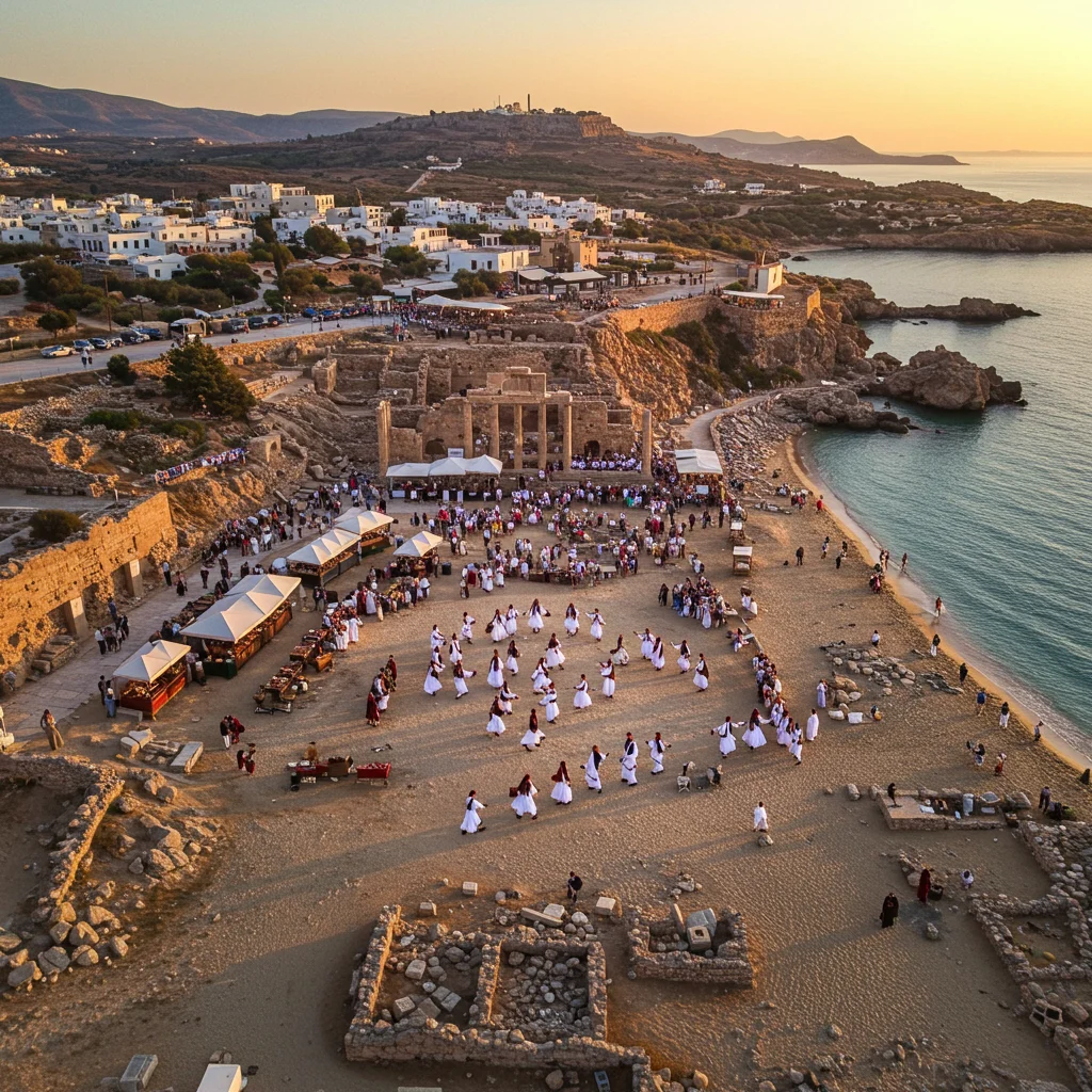 Jakie nieznane festiwale i wydarzenia odbywają się na Rodos?