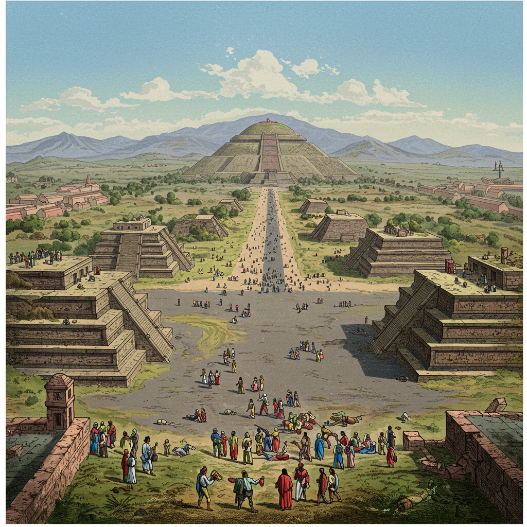 Kiedy powstało i upadło Teotihuacan?