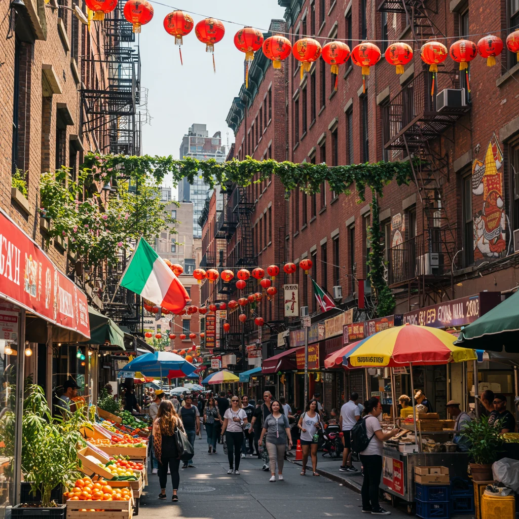 Little Italy i Chinatown – kulturowa mozaika Nowego Jorku