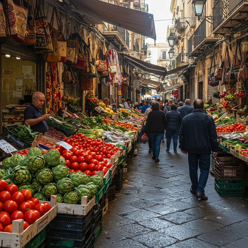 Rynek Ballarò – autentyczne życie Palermo