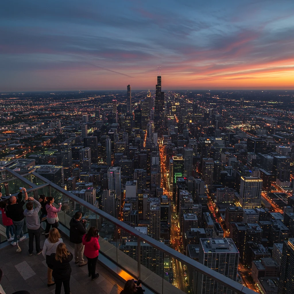Taras widokowy Willis Tower – serce atrakcji