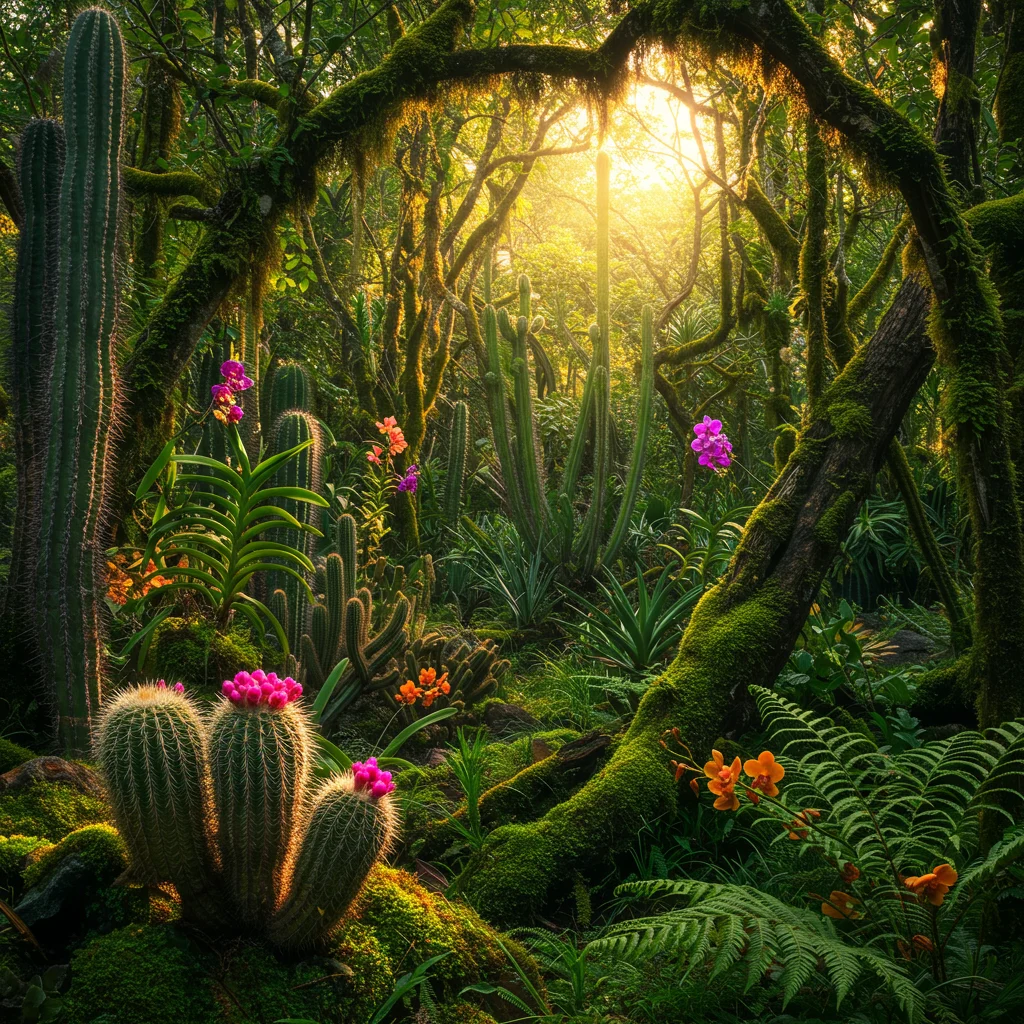 Unikalna flora meksykańskiej dżungli