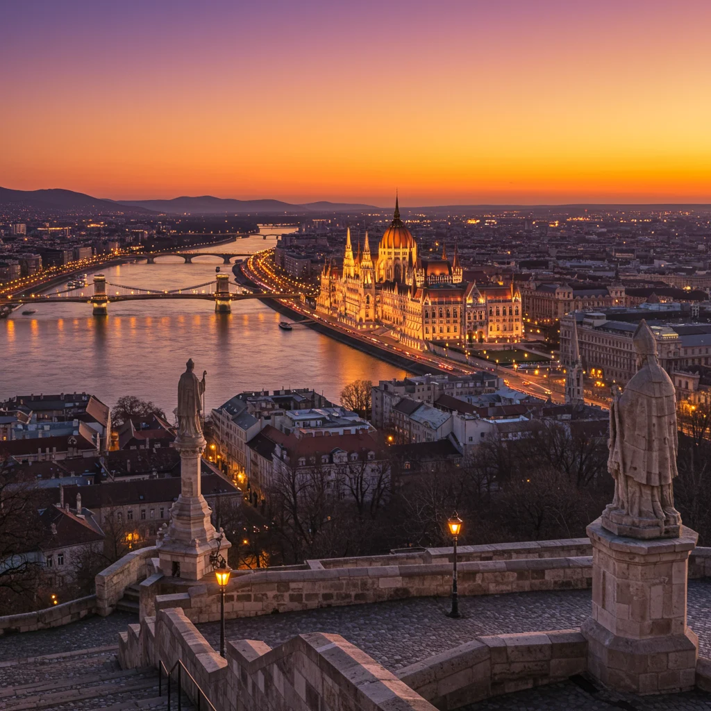 Wzgórze Gellerta: Panorama miasta i legenda